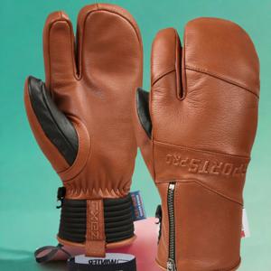 겨울 스키 장갑 방수 플러스 벨벳 따뜻한 스노우보드 장갑 플러스 벨벳 따뜻한 남성용 및 여성용 방한 장갑 스노우보드