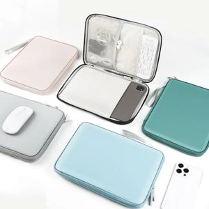 태블릿 가방 슬리브 7.9-12.9 인치 핸드백 IPad Pro 삼성 Xiaomi 커버 충격 방지 휴대용 주머니 멀티 포켓 태블릿 케이스