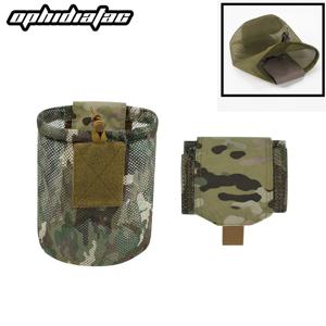 OPHIDIAN 5OOD 미니 접이식 메쉬 백, 롤러 셔터 탄창 메쉬 백, 탄창 EDC 야외 스포츠 사냥 가방