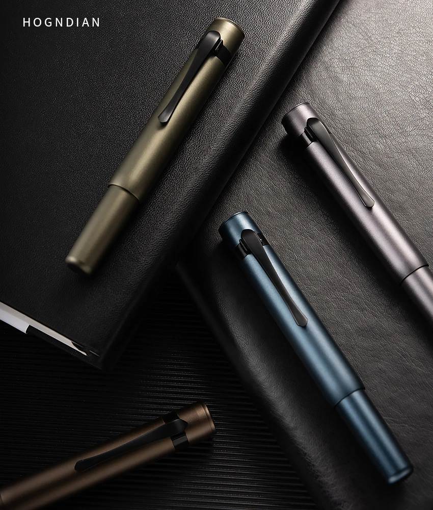 Hongdian M2 미니 만년필, 블랙 포레스트 메타버스 디자인, EF F 펜촉, 학교 사무용품, 필기 문구, 하이 퀄리티 선물