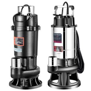 대변 펌핑 진흙 하수 펌프 절단 하수 펌프, 소형 가정용 잠수정 펌프, 정화조 탱크 펌프 펌핑 기계, 220V