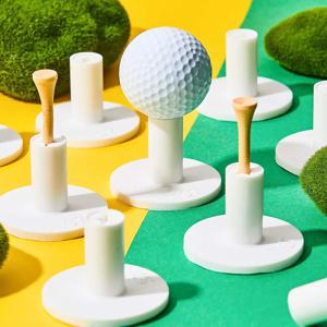5 개/갑 골프 고무 티 골프 티 고무 크로스 소프트 골프 고무 티 홀더