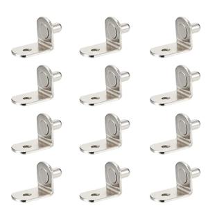 20Pcs 선반 브래킷 지원 스터드 페그 금속 핀 선반 분리기 가구 선반 캐비닛 용 벽 마운트 브래킷 홀더