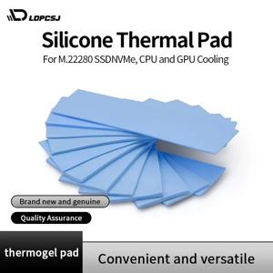 M.2 2280 SSD NVMe, CPU 및 GPU 냉각용 LDPCSJ 실리콘 방열판 패드 - 12개 또는 6개, 열 젤 패드