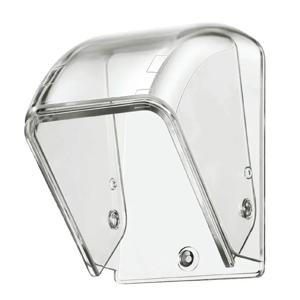 초인종 레인 커버 야외 투명 야외 초인종 상자 투명 야외 무선 방수 초인종 상자