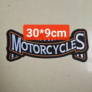 빅 사이즈 할리 자수 다리미 부착 오토바이 의류 패치 조끼 재킷 바느질 용품 스티커 의류 액세서리 배지