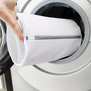 내구성이 뛰어난 메쉬 신발 청소 가방 -360 °   보호, 재사용 가능한 스포츠 신발 및 지퍼 클로저가 있는 스포츠 신발 세탁 가방