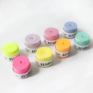 윌슨 테니스 오버그립 핸드 글루 파델 라켓 테니스 그립 미끄럼 방지 트레이닝 스웨트밴드 테니스 배드민턴 액세서리 8개/세트