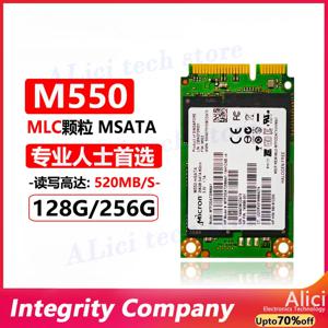 마이크론 M550 128G 256G mSATA MLC 미니 솔리드 스테이트 드라이브 노트북 SSD용