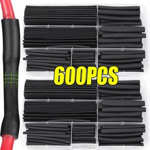 열수축 튜브 키트 전기 연결 케이블 절연 슬리브 와이어 보호기 내열성 튜빙 수축 와이어 포장