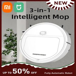 샤오미 3-in-1 완전 자동 로봇 지능형 청소기 효율적인 청소 스캐닝 사각지대 없음 가전제품 진공 청소기