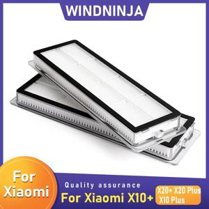샤오미 로봇 청소기 X20+/X10+ / X20 Plus/X10 Plus용 필터 코어 필터 메쉬 부품, 세척 가능한 먼지통 액세서리 교체