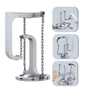 56pcs 크리 에이 티브 DIY 빌딩 블록 세트 Tensegrity 조각 반 중력 블록 소설 물리학 균형 벽돌 장난감 어린이 키즈 소년