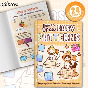 성인 DIY 색칠책 대담하고 심플한 스타일 가정 여가 스트레스 해소 부모 자녀 상호작용 창의력 향상