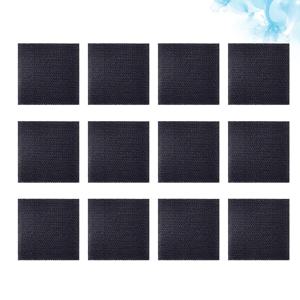 12세트 러그 접착제 안티 컬링 그립퍼 친환경 논슬립 카펫 패드 거실 침실 욕실 하드 플로어용