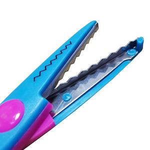 DIY 수제 전단 종이 핑킹 컷 수공예품 Laciness Zig Zag 학생 아이 크리 에이 티브 일기 공예 앨범 스크랩북 사진 가위