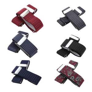 탄성 조절 가능한 완장 슬리브 가터는 미끄럼 방지 셔츠 슬리브 홀더를 잡아 신사 정장 셔츠 완장 슬리브 가터 홀더