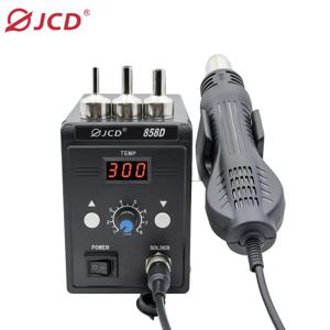 JCD 뜨거운 공기 총 858D 700W BGA 재 작업 솔더 스테이션 납땜 열 공기 총 스테이션 220V / 110V SMD SMT 용접 수리 도구