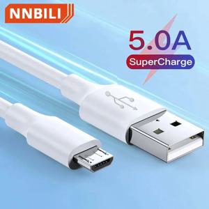 마이크로 USB 케이블 5A 고속 충전 와이어, 휴대폰 마이크로 USB 케이블, 샤오미, 삼성, 안드로이드, USB C 타입, 7A, 10A, 데이터 케이블 코드