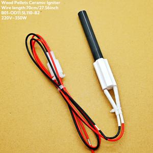 세라믹 펠렛 점화기 220V 350W 세라믹 점화기 가열로 목재 펠렛 바이오 연료 점화