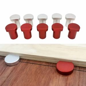 벤치 개 작업대 페그 브레이크 정지 테이블 작업대 위치 결정 플래닝 플러그 19mm/20mm 개 구멍용 알루미늄 합금 벤치 개