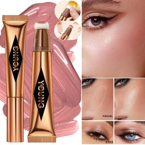 YOUNG VISION 에어 쿠션, 파우더 블러셔, 글로스 스틱, 메이크업 리퀴드, 루즈, 6 가지 색상 옵션