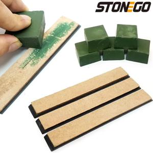 STONEGO 나이프 연마 숫돌 가죽 호닝 스트롭 복합 연삭 나이프 페이스트 연마 페이스트 샤프닝 도구