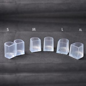 CLYFAN 라틴 힐 프로텍터 댄스 커버 힐 스토퍼 미끄럼 방지 실리콘 하이 힐 웨딩 볼룸 라틴 댄스 슈즈 여성