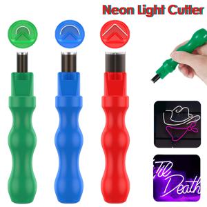 분할 LED 네온 스트립 절단 도구 직각 아크 커터, 휴대용 조각 칼, 부드러운 고무 스트립 액세서리, 목공 도구