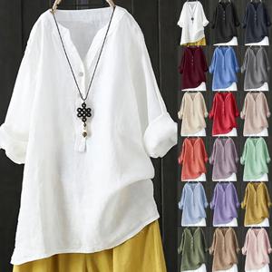 3XL 4XL 5XL 플러스 사이즈 여성 탑 2024 여름 3/4 슬리브 티셔츠 티 여성 의류 한국 오버 사이즈 캐주얼 셔츠 대형 블라우스