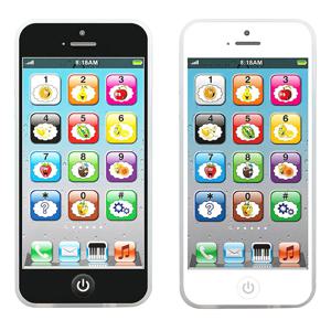 어린이 시뮬레이션 전화 아기 뮤지컬 조기 교육 장난감 영어 학습 핸드폰 빛 소리 모바일 보컬 장난감 키즈