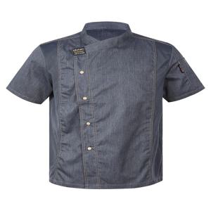 요리 호텔 레스토랑 캔틴 케이크 가게 카페 셔츠 요리 의상 음식 서비스 주방 작업복 성인 회색 요리사 재킷 코트