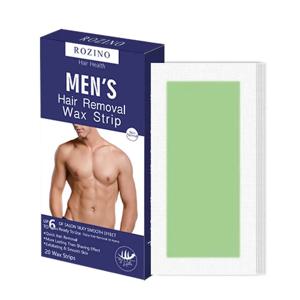 전문 제모 왁스 스트립, 양면 콜드 왁스 종이, 다리 바디 페이스, 여름 제모용, 유용한 20 스틱