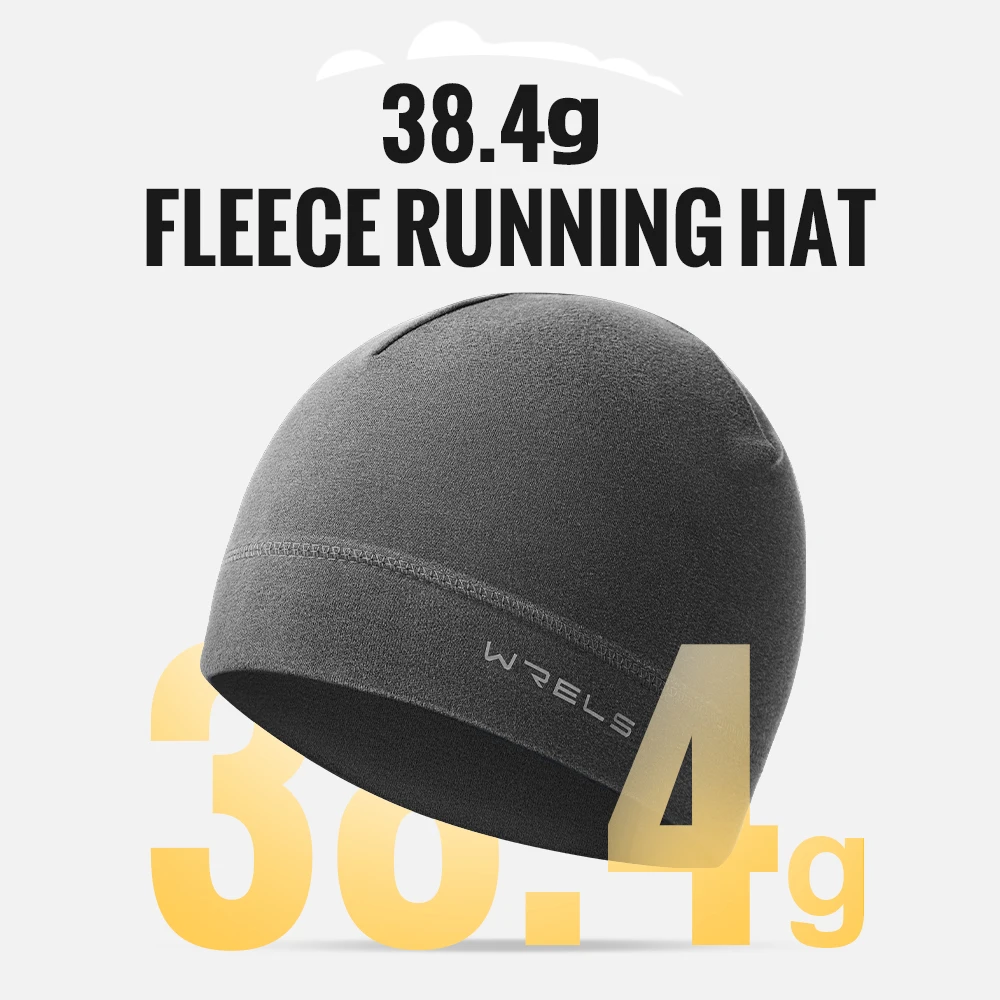 WRELS 겨울 사이클링 모자 방풍 따뜻한 스키 모자 도로 사이클링 따뜻한 모자 눈 야외 스포츠 열 양털 러닝 헤드 밴드 유지