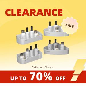 클리어런스_멍니 욕실 코너 선반 주방 수납 정리대 벽걸이 샴푸 샤워 선반 욕실용품