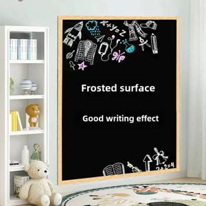 어린이 자체 접착 칠판 벽 스티커 이동식 벽지 메시지 보드 교육 낙서 그리기 칠판 스티커