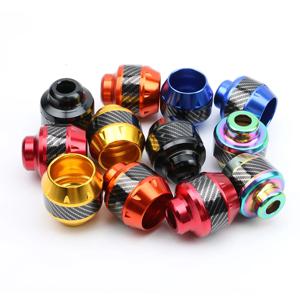 2Pcs 알루미늄 합금 오토바이 충돌 방지 장치 스쿠터 휠 프론트 포크 프레임 떨어지는 보호 패드 슬라이더 모토 외관