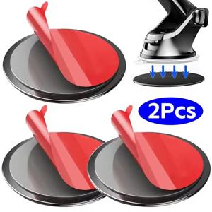 2/1PCS 자동차 전화 홀더 스티커 흡입 컵 접착 대시 보드 마운트 디스크 패드베이스 GPS 전화 스탠드 홀더 브래킷 스티커
