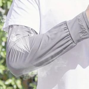 선 스크린 팔 슬리브 남자 사이클링 팔 케이스 느슨한 확대 팔 커버 야외 스포츠 태양 보호 커프스 통기성 쿨