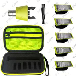 KVIFO 1-10PCS 코털 트리머 스테인레스 스틸 코 & 귀 및 눈썹 트리머 One Blade Pro QP6530/QP6510/QP6520