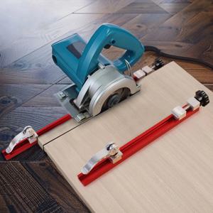 1Pc 원형 톱 가이드 레일, 목공 용 정밀 조절식 절단기 기본 가이드, 절단 가이드 절단 및 밀링