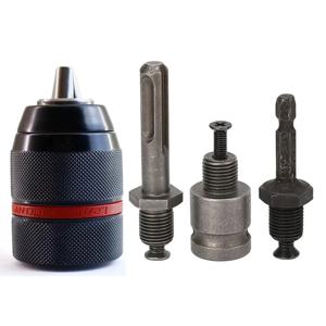 1/2-20UNF 13mm 열쇠가없는 드릴 척 육각 섕크/SDS/소켓 스퀘어 암 어댑터 하드웨어 도구 전문가