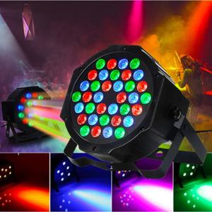 36W 전문 디스코 조명 DMX512 음성 제어 RGB LED KTV 바 파티 DJ 장식 무대 조명 효과 프로젝터 파 램프