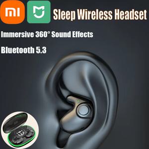 Xiaomi 보이지 않는 수면 이어폰 무선 블루투스 5.3 헤드폰 방수 소음 감소 이어 버드 터치 컨트롤 헤드셋