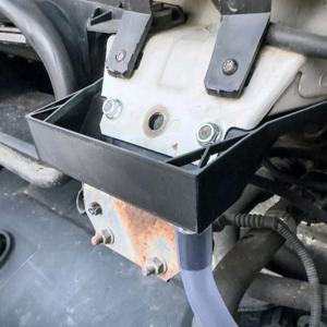 피아트 두카토 푸조 박서 시트로엥 릴레이용 차량 배수관 물받이 가이드 플레이트 내구성 배수관 가이드 플레이트 세트