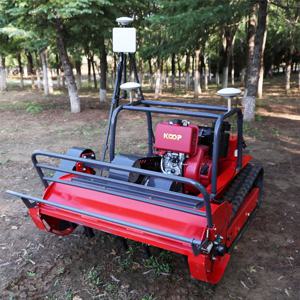 맞춤형 강력 디젤/가솔린 엔진 원격 제어 플레일 모어 (농업 및 임업용 GPS 탑재)