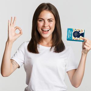 감정 110 카드 정신 건강 교육 도구 감정 인식 및 심리 상담 훈련용