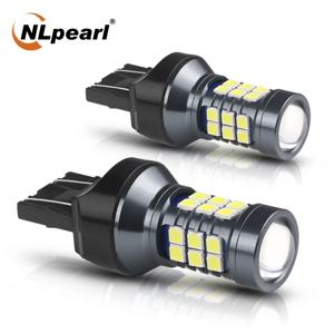 NLpearl 2x T20 LED 7440 WY21W W21W Led 전구 7443 W21/5W Led T20 슈퍼 밝은 3030SMD 백업 자동차 신호 램프에 대 한 빛을 반전