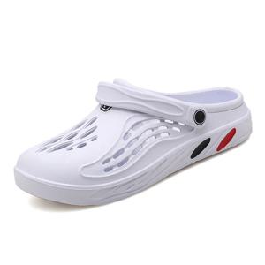 2023 EVA 여름 해변 슬라이드 남성 신발 샌들 남성 캐주얼 샌들 구멍 정원 신발 나막신 남성 신발