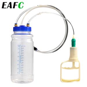 오일 교환 유물 수동 핸드 펌프 엔진 흡입 진공 자동차 트럭 밴 모토 유지 보수 도구 2L 병 보관 호스